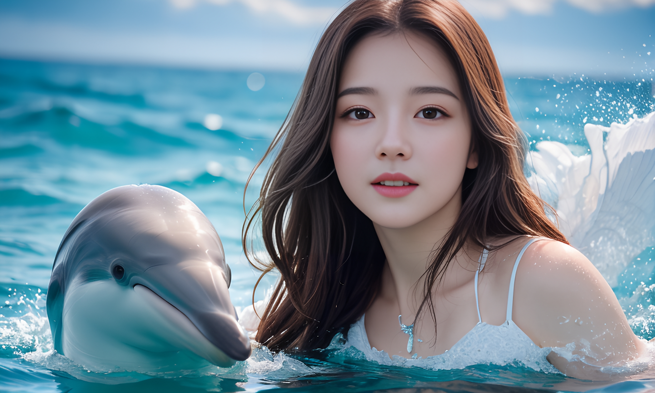 北方持续高温 三亚“清凉一夏”受亲子游欢迎